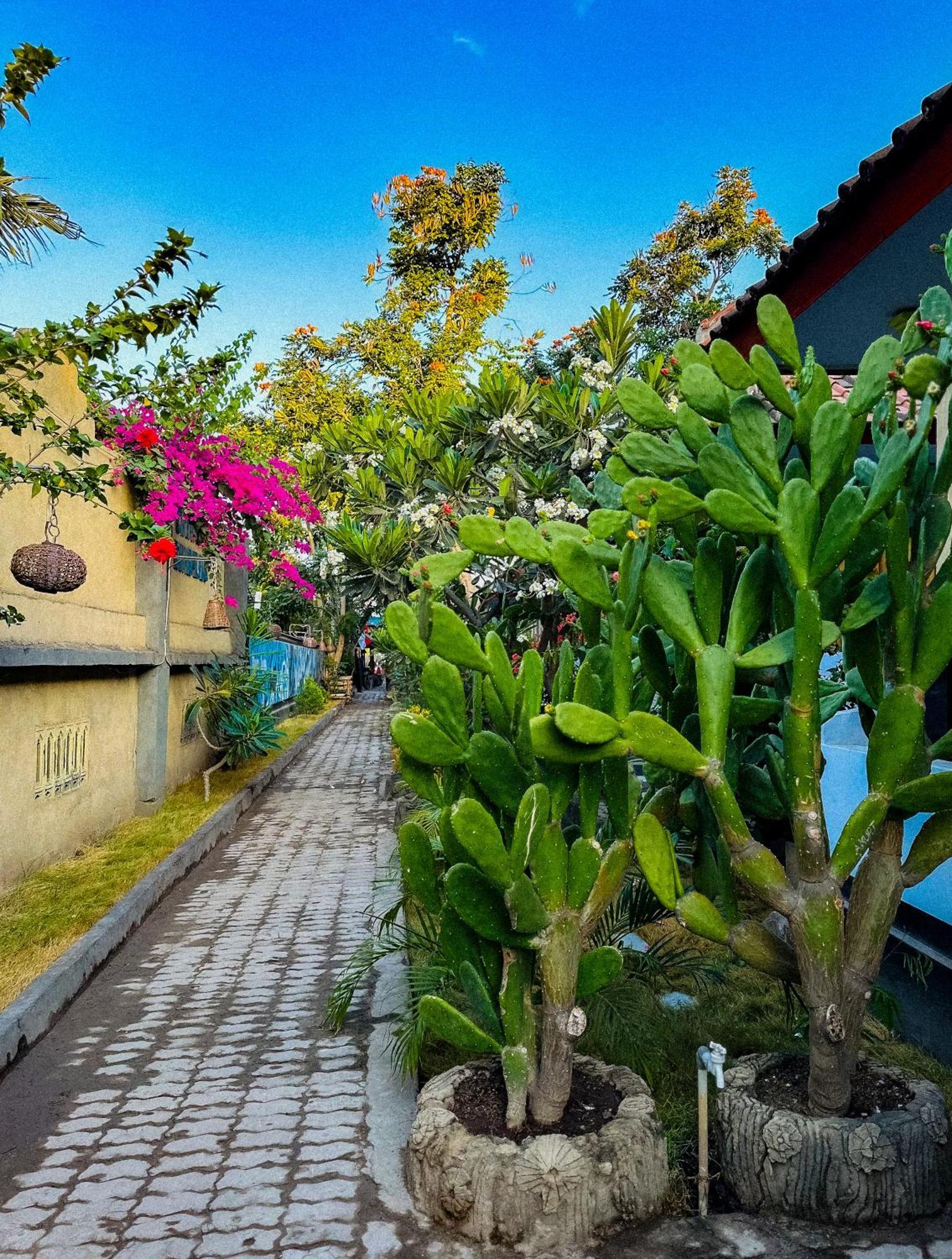 Creative Bungalow Beach Front Gili Trawangan Exteriör bild